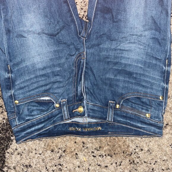 Blue Michael Kors Skinny  Jeans - Picture 2 of 3